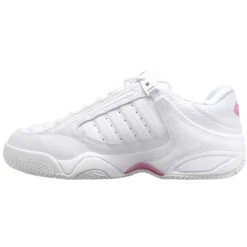 KSwiss Tennisschuhe Defier RS Allcourt (Stabil) Weiss/pink Damen -TENNISTOWN Verkäufe KSwiss 91033 955 Defier Tennisschuh206 1200x1200 1