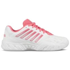 KSwiss Tennisschuhe BigShot Light 3 Indoor/Carpet/Teppich Weiss/pink Damen -TENNISTOWN Verkäufe KSwiss 95445 175 Bigshot Light 3 Carpet 1024x1024 1