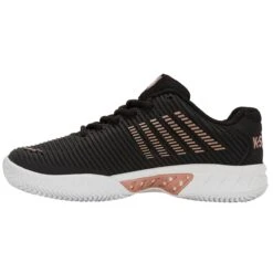KSwiss Tennisschuhe Hypercourt Express 2 Clay/Sandplatz 2023 Schwarz/rose Damen -TENNISTOWN Verkäufe KSwiss 96614 072 Hypercourt Express Schuh204 1200x1200 1