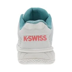 KSwiss Tennisschuhe Hypercourt Express 2 Clay/Sandplatz 2023 Weiss/hellblau/pink Damen -TENNISTOWN Verkäufe KSwiss 96614 143 Hypercourt Express Schuh205 955x955 1