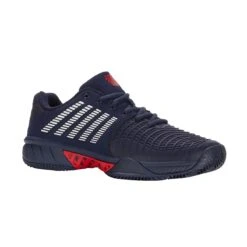 KSwiss Tennisschuhe Express Light 3 Clay/Sandplatz 2023 Peacoatblau/rot Herren -TENNISTOWN Verkäufe Kswiss 08563 402 Express Light Schuh207 1200x1200 1