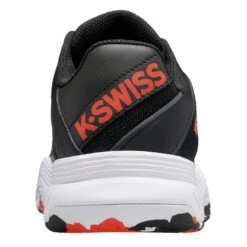 KSwiss Tennisschuhe Court Express Allcourt Schwarz/orange Kinder -TENNISTOWN Verkäufe Kswiss 86609 060 Court Express Omni Tennisschuh205 885x885 1
