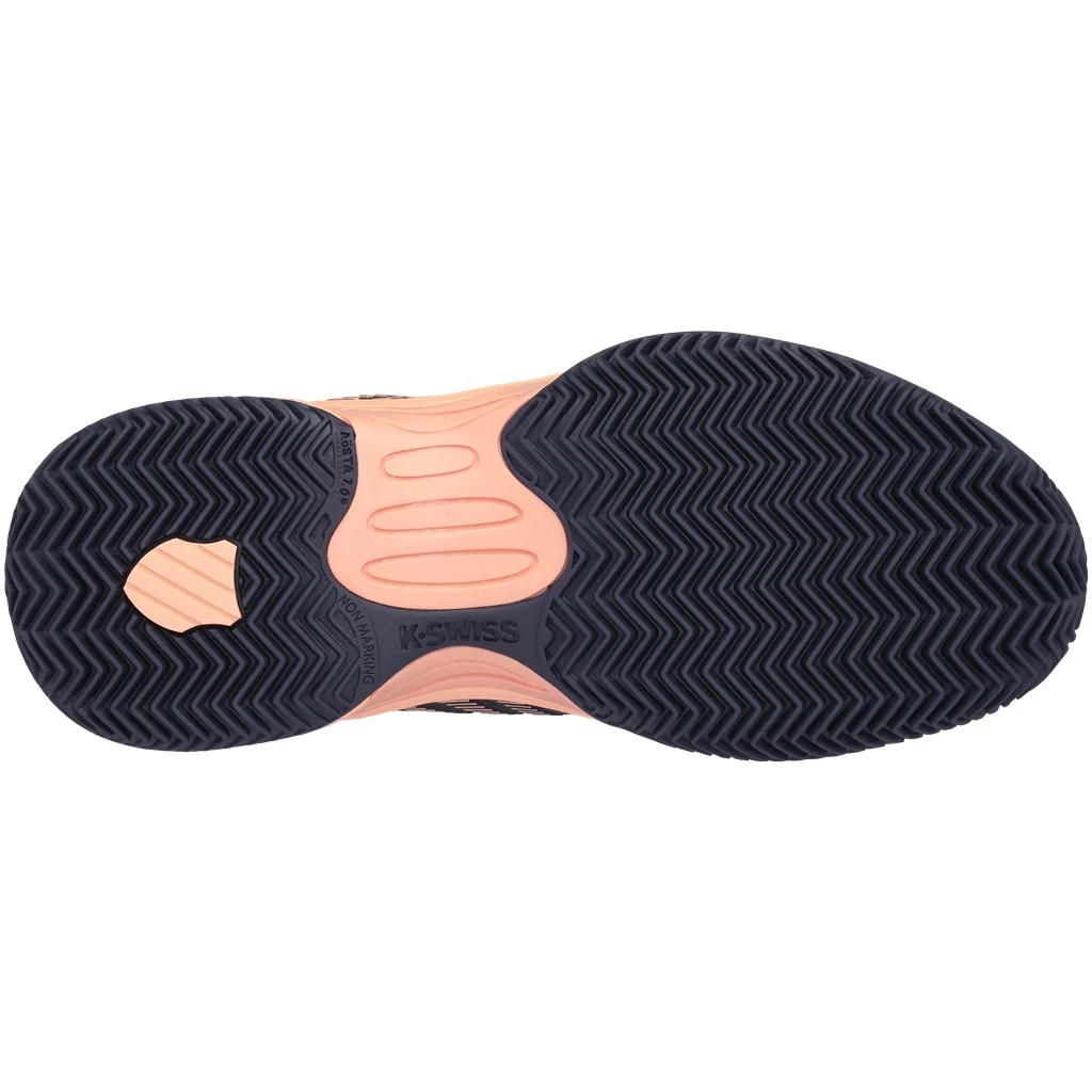 KSwiss Tennisschuhe Hypercourt Express 2 Clay/Sandplatz Graublau Kinder 4 KSwiss Tennisschuhe Hypercourt Express 2 Clay/Sandplatz Graublau Kinder – Bild 2