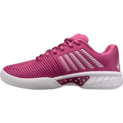 KSwiss Tennisschuhe Express Light 2 Indoor/Carpet/Teppich Magentarot Damen -TENNISTOWN Verkäufe Kswiss 96803 668 express20light 2 Carpet women Schuh 5 1024x1024 1
