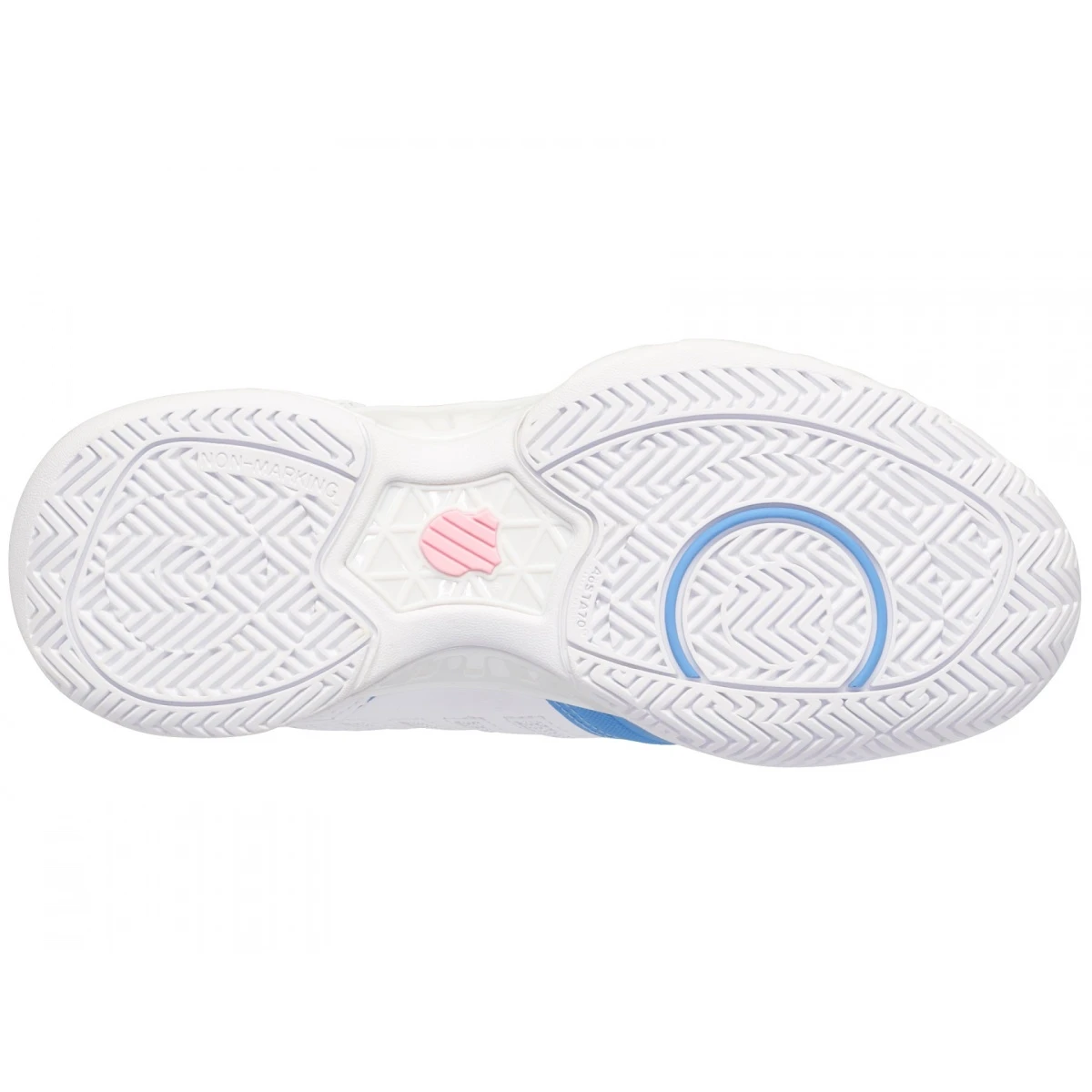 KSwiss Tennisschuhe BigShot Light 4 Allcourt Weiss/hellblau Damen 9 KSwiss Tennisschuhe BigShot Light 4 Allcourt Weiss/hellblau Damen – Bild 7