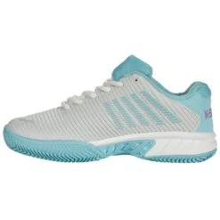 KSwiss Tennisschuhe Hypercourt Express 2 Clay/Sandplatz Blau/weiss Damen -TENNISTOWN Verkäufe Kswiss SChuhe Express Clay Damen 96614 190204 1200x1200 1
