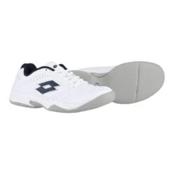 Lotto Tennisschuhe Court Logo VIII Indoor/Carpet/Teppich Weiss Herren