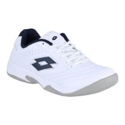 Lotto Tennisschuhe Court Logo VIII Indoor/Carpet/Teppich Weiss Herren -TENNISTOWN Verkäufe Lotto R0942 3 1200x1200 1