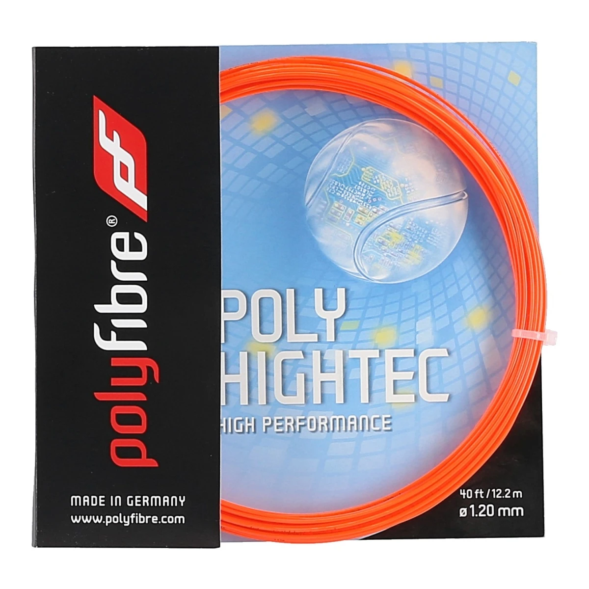 Besaitung Mit Polyfibre Poly Hightec Rot 3 Besaitung Mit Polyfibre Poly Hightec Rot