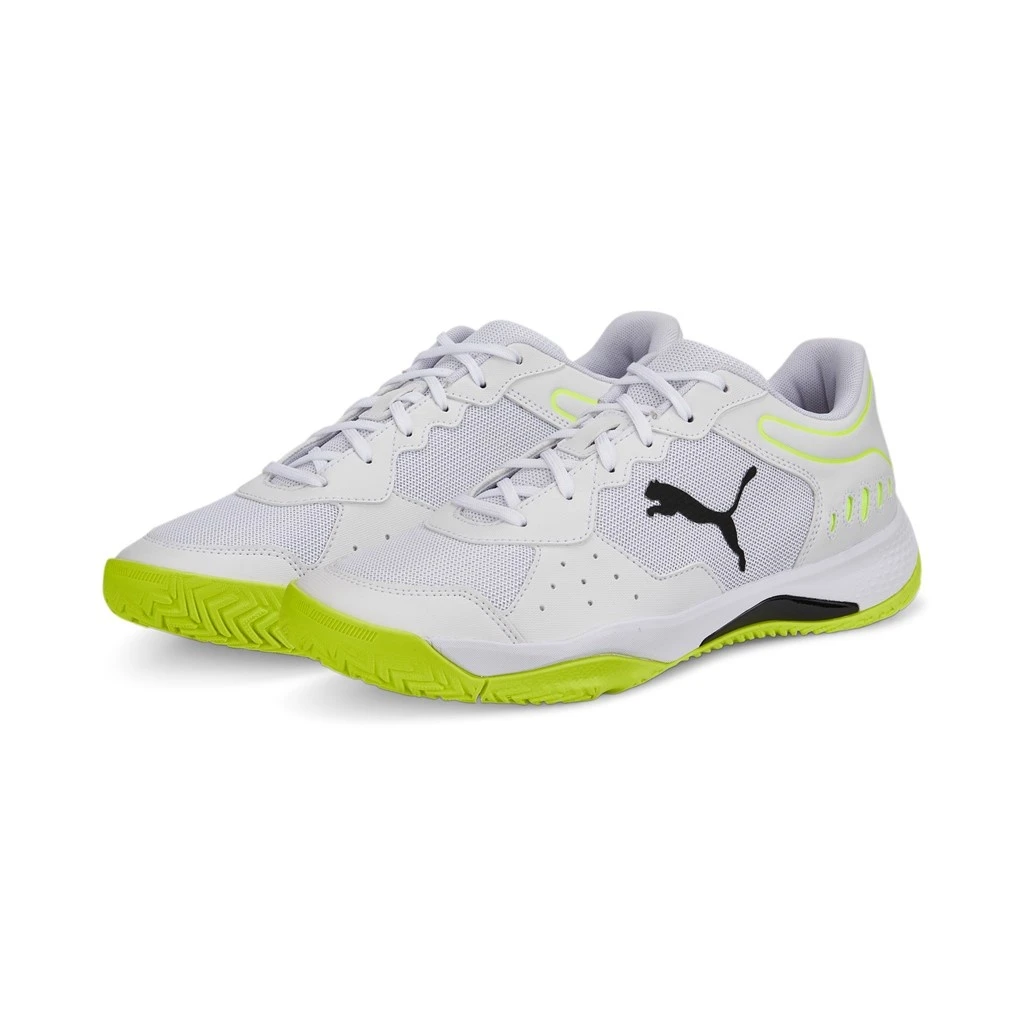 Puma Tennisschuhe Solarsmash RCT Allcourt Weiss/gelb Herren 7 Puma Tennisschuhe Solarsmash RCT Allcourt Weiss/gelb Herren – Bild 5