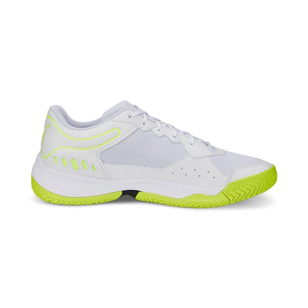 Puma Tennisschuhe Solarsmash RCT Allcourt Weiss/gelb Herren 10 Puma Tennisschuhe Solarsmash RCT Allcourt Weiss/gelb Herren – Bild 8