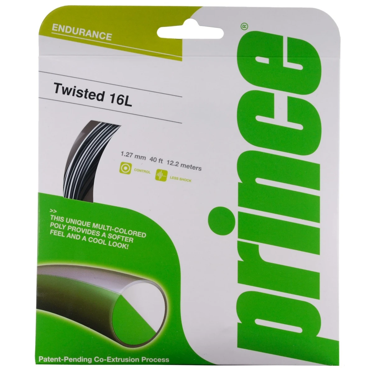 Besaitung Mit Tennissaite Prince Exo3 Twisted (Haltbarkeit) Silber 3 Besaitung Mit Tennissaite Prince Exo3 Twisted (Haltbarkeit) Silber