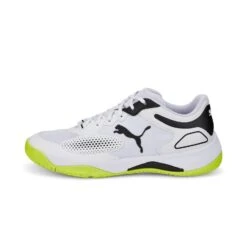 Puma Tennisschuhe Solarcourt RCT Allcourt Weiss/lime Herren -TENNISTOWN Verkäufe Puma Schuhe Solarcourt Rct Weiss 4 924x924 1