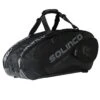 Solinco Racketbag Tour Team Blackout (Schlägertasche, 3 Hauptfächer, Thermofach, Schuhfach) Schwarz 15er -TENNISTOWN Verkäufe SOL YJ 15pk Bag Blackout Tasche201 1200x1200 1