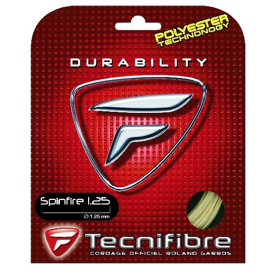 Besaitung Mit Tennissaite Tecnifibre Spinfire Natur 3 Besaitung Mit Tennissaite Tecnifibre Spinfire Natur