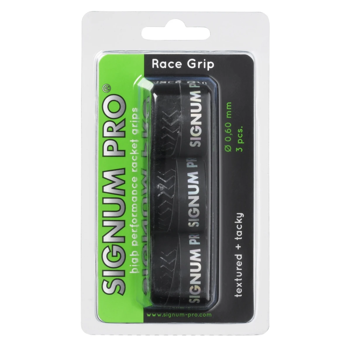 Signum Pro Overgrip Race 0.6mm Schwarz 3er 3 Signum Pro Overgrip Race 0.6mm Schwarz 3er