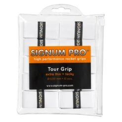 Signum Pro Overgrip Tour 0.5mm Weiss 10er Clip-Beutel