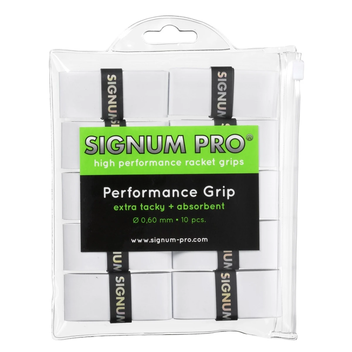 Signum Pro Overgip Performance 0.60mm Weiss 10er Clip-Beutel 3 Signum Pro Overgip Performance 0.60mm Weiss 10er Clip-Beutel