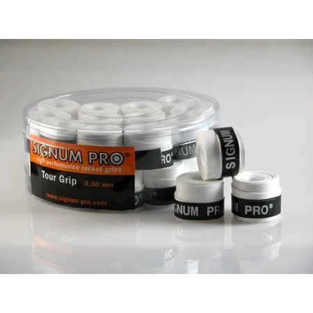 Signum Pro Overgrip Tour 0.5mm Weiss 30er Box 3 Signum Pro Overgrip Tour 0.5mm Weiss 30er Box