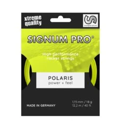 Besaitung Mit Tennissaite Signum Pro Polaris Neongelb