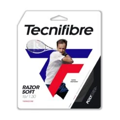 Besaitung Mit Tennissaite Tecnifibre Razor Soft Carbongrau -TENNISTOWN Verkäufe TECNIFIBRE RAZOR Soft 23 Saite201 1200x1200 1