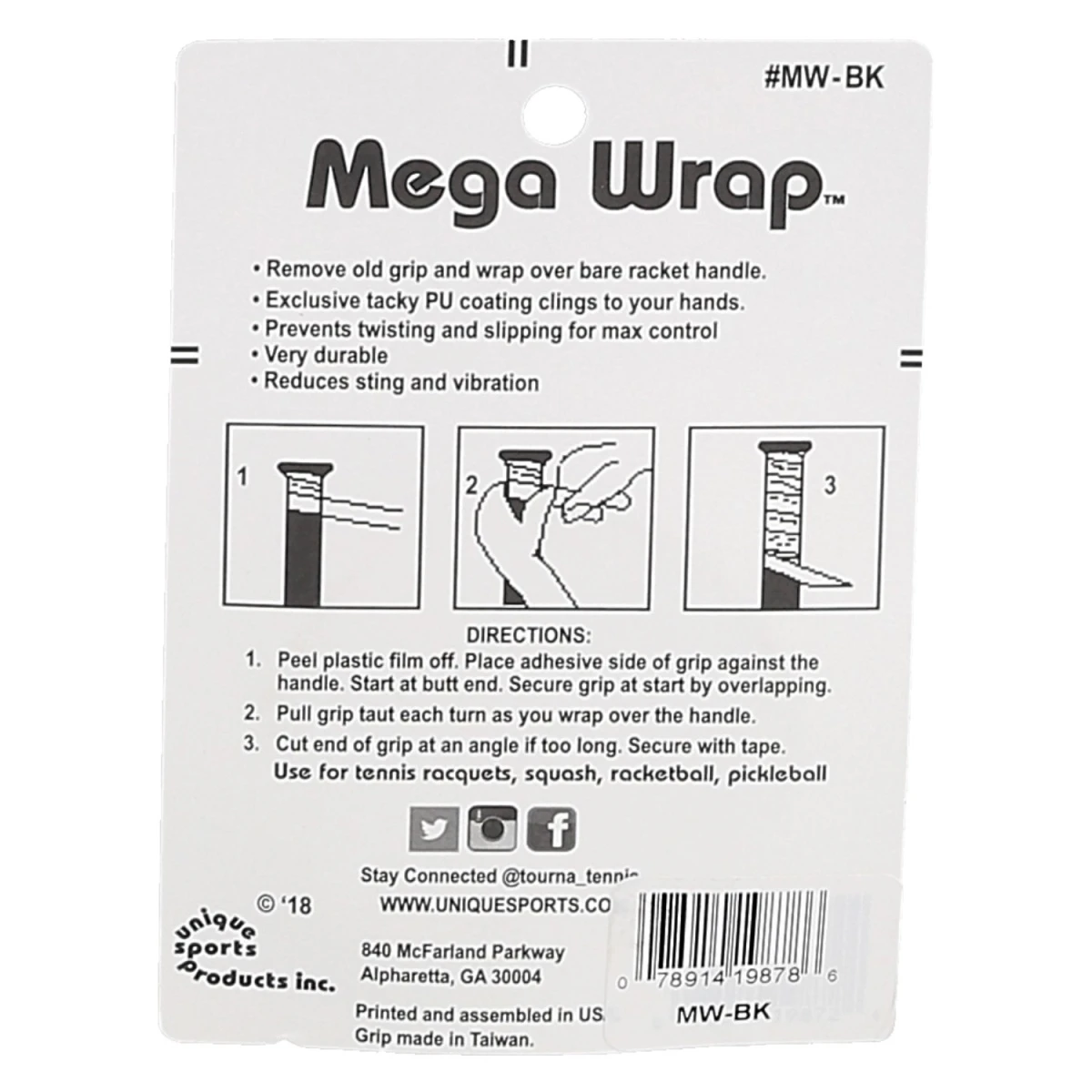 Tourna Basisband Mega Wrap 103cm Schwarz 4 Tourna Basisband Mega Wrap 103cm Schwarz – Bild 2