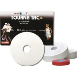 Tourna Tac XL Overgrip 30er Blau Polybag 5 Tourna Tac XL Overgrip 30er Blau Polybag -TENNISTOWN Verkäufe Tourna Tac XL 30er weiss detail 1200x1200 1