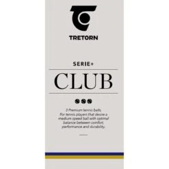 Tretorn Serie+ Plus Club (weicher Kautschukkern) Tennisbälle 18x4er Karton