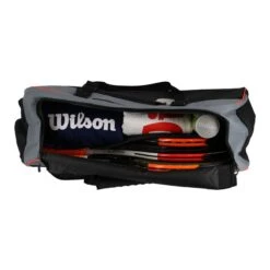 Wilson Tennistasche Clash Duffel Large Schwarz/grau -TENNISTOWN Verkäufe WILSON WR8002401001 TENNISTASCHE CLASH 1 1200x1200 1