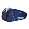 Wilson Racketbag (Schlägertasche) Super Tour RG Blau 9er -TENNISTOWN Verkäufe WILSON WR8018201 RACKETBAG SUPER TOUR ROLAND GARROS 9ER 1 1200x1200 1