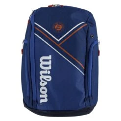 Wilson Rucksack Super Tour Roland Garros Navyblau -TENNISTOWN Verkäufe WILSON WR8018301 RUCKSACK SUPER TOUR ROLAND GARROS 3 1200x1200 1