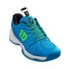 Wilson Tennisschuhe Rush Pro QL Indoor/carpet/Teppich Blau Kinder -TENNISTOWN Verkäufe WRS325040 Jr Rush Pro QL Carpet 1 1000x1000 1
