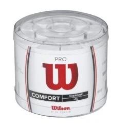 Wilson Overgrip Pro 0.6mm Weiss 60er Box