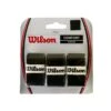 Wilson Overgrip Pro 0.6mm (Komfort/glatt/leicht Haftend) Schwarz 3er -TENNISTOWN Verkäufe Wilson Pro Overgrip schwarz 3er 1130x1130 1
