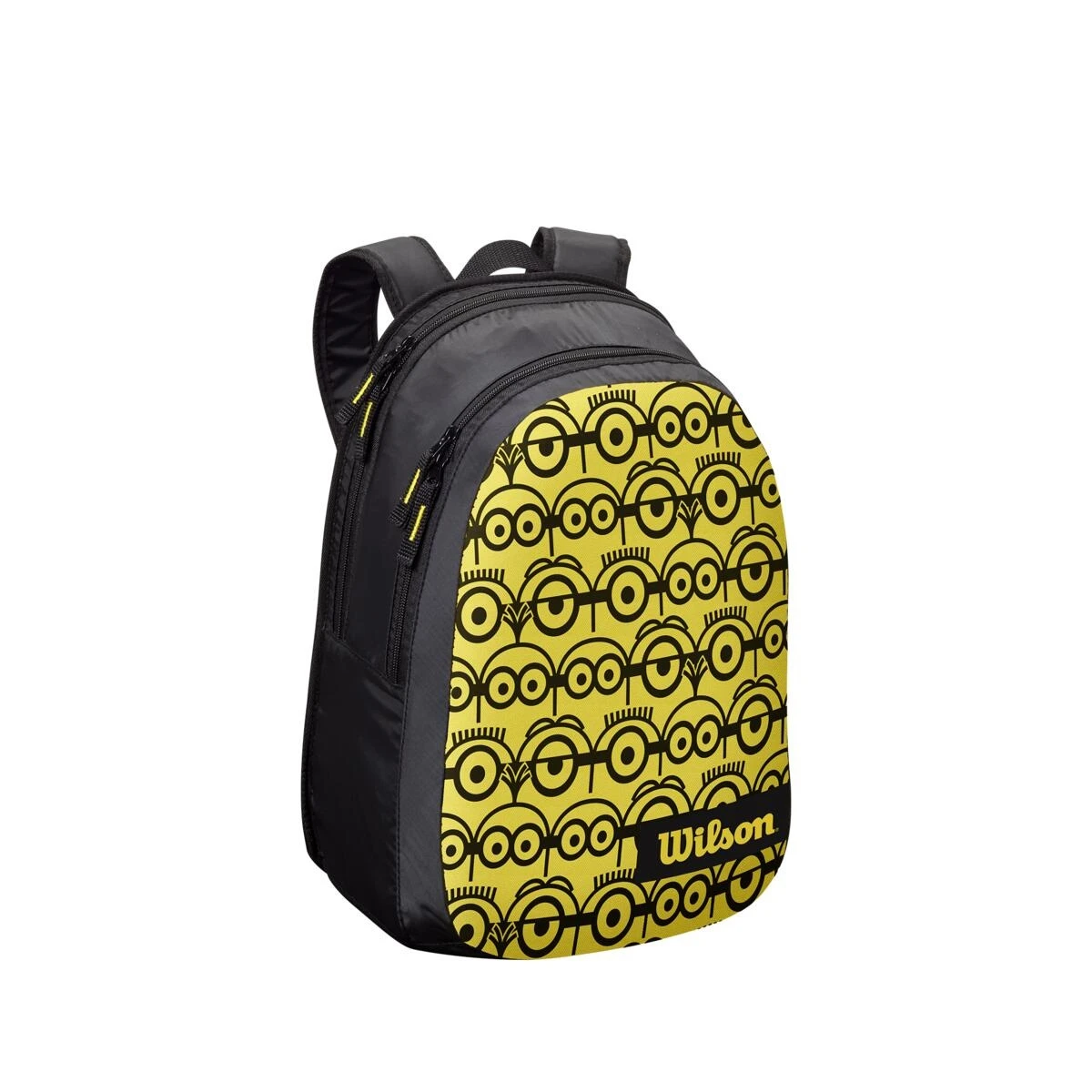 Wilson Tennis-Rucksack Youth Minions (Hauptfach, Schlägerfach) Schwarz/gelb 5 Wilson Tennis-Rucksack Youth Minions (Hauptfach, Schlägerfach) Schwarz/gelb – Bild 3