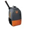 Wilson Rucksack Team (Haupt- Und Schlägerfach - Bis 2 Schläger) Grau/orange -TENNISTOWN Verkäufe Wilson WR8009901 Team Backpack202 1200x1200 1