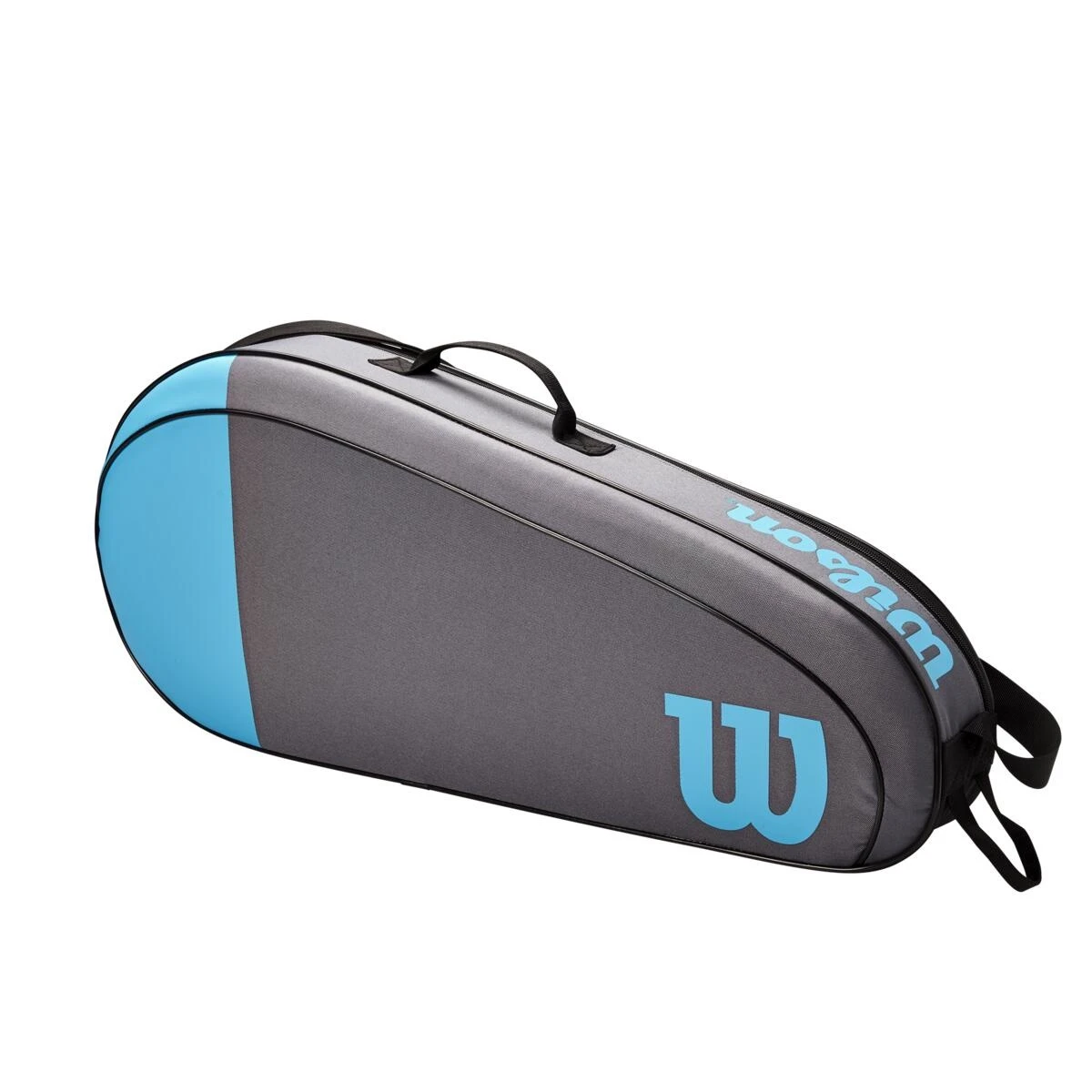 Wilson Tennis-Racketbag Team (Schlägertasche, 1 Hauptfach) Grau/blau 3er 4 Wilson Tennis-Racketbag Team (Schlägertasche, 1 Hauptfach) Grau/blau 3er – Bild 2
