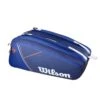 Wilson Tennis-Racketbag Super Tour Roland Garros (Schlägertasche, 3 Hauptfächer) Navyblau 15er -TENNISTOWN Verkäufe Wilson WR8018101 RG Super Tour 15 Tasche201 1200x1200 1