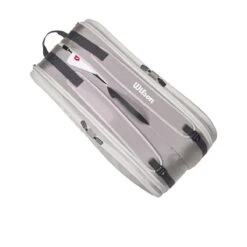 Wilson Tennis-Racketbag Tour (Schlägertasche, 2 Hauptfächer) 2023 Steingrau 12er -TENNISTOWN Verkäufe Wilson WR8022001 Tour 12PK Schlaegertasche207 1200x1200 1