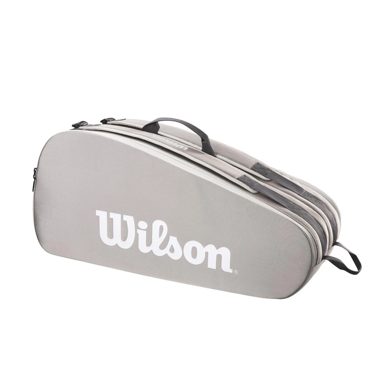 Wilson Tennis-Racketbag Tour (Schlägertasche, 2 Hauptfächer) 2023 Grau 6er 5 Wilson Tennis-Racketbag Tour (Schlägertasche, 2 Hauptfächer) 2023 Grau 6er – Bild 3