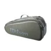 Wilson Tennis-Racketbag Tour (Schlägertasche, 2 Hauptfächer) 2023 Dunkelgrün 6er -TENNISTOWN Verkäufe Wilson WR8022501 Tour 6PK Tasche203 1200x1200 1