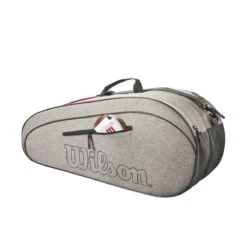 Wilson Tennis-Racketbag (Schlägertasche, 2 Hauptfächer) Team 2023 Grau 6er 14 Wilson Tennis-Racketbag (Schlägertasche, 2 Hauptfächer) Team 2023 Grau 6er -TENNISTOWN Verkäufe Wilson WR8022601 Team 6PK Heather Tasche205 1200x1200 1