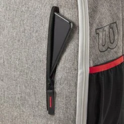 Wilson Rucksack Team (Haupt- Und Schlägerfach - Bis 2 Schläger) 2023 Grau -TENNISTOWN Verkäufe Wilson WR8023101 Team Backpack Rucksack207 1200x1200 1