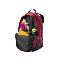 Wilson Tennis-Rucksack Junior/Kinder (Hauptfach+Schlägerfach) 2023 Rot -TENNISTOWN Verkäufe Wilson WR8023803 Backpack Red Rucksack201 1200x1200 1