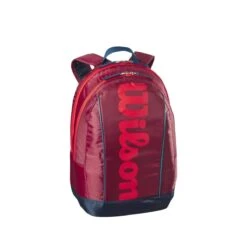 Wilson Tennis-Rucksack Junior/Kinder (Hauptfach+Schlägerfach) 2023 Rot -TENNISTOWN Verkäufe Wilson WR8023803 Backpack Red Rucksack202 1200x1200 1