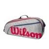 Wilson Tennis-Racketbag Kinder/Junior (Schlägertasche, 1 Hauptfach) 2023 Grau 3er -TENNISTOWN Verkäufe Wilson WR8023901 3PK Tasche203 1200x1200 1