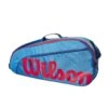 Wilson Tennis-Racketbag Kinder/Junior (Schlägertasche, 1 Hauptfach) 2023 Blau 3er -TENNISTOWN Verkäufe Wilson WR8023902 3PK Tasche202 1200x1200 1