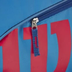 Wilson Tennis-Racketbag Kinder/Junior (Schlägertasche, 1 Hauptfach) 2023 Blau 3er -TENNISTOWN Verkäufe Wilson WR8023902 3PK Tasche206 1200x1200 1