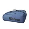 Wilson Tennis-Racketbag Ultra Tour (Schlägertasche, 2 Hauptfächer) 2023 Blau 12er -TENNISTOWN Verkäufe Wilson WR8024001 Tour Ultra 12PK Tasche203 1200x1200 1