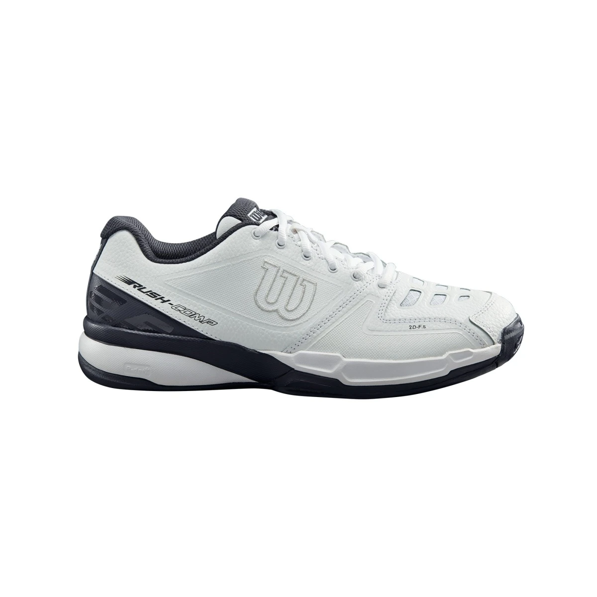Wilson Tennisschuhe Rush Comp Leder Allcourt (Stabil) Weiss Herren 4 Wilson Tennisschuhe Rush Comp Leder Allcourt (Stabil) Weiss Herren – Bild 2